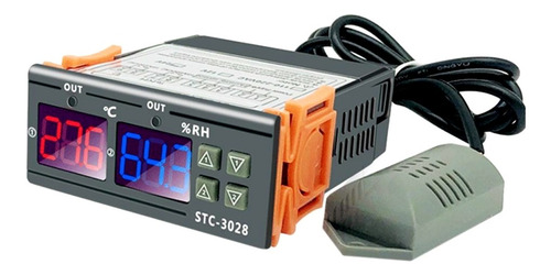 Controlador Temperatura Humedad Termostato Stc-3028 220v