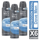 Desodorante Dove Proteccion Total Pack De 6 Unidades