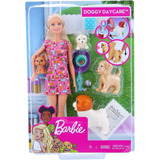 Boneca Barbie Treinadora De Cachorrinhos Fxh08 - Mattel