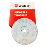 Caixa Disco Para Tacografo Wurth Semanal 125km