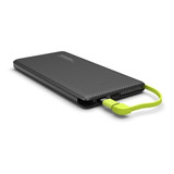 Carregador Portátil Powerbank 10.000mah Slim Carga Rápida Cor Branco/preto