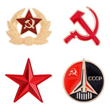 Pin Militar De La Urss, Ruso, Soviético, Extraíble, De Solap