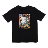 Remeras Infantiles Gta Videojuegos |de Hoy No Pasa| 1a