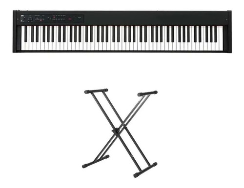 Korg Piano Electrico D1 Rh3 Digital Negro Soporte