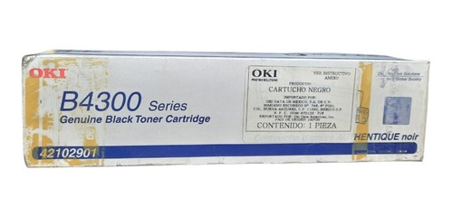 Cartucho Toner Okidata Original 42102901 B4300 Series Negro