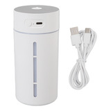 Minihumidificador Con Carga Usb De 250 Ml, Proyector, Luz Fr