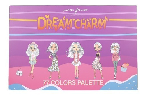 Paleta De Sombra Dream Charm 77 Colores 