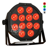 Canhao De Led Par Led 12 Leds 12w Rgbw Dmx Iluminacao Dj