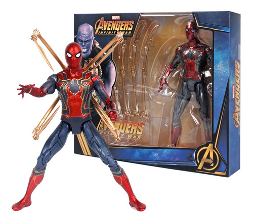 Marvel Vengadores 3 Iron Spiderman Modelo 18cm