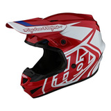 Casco Moto Gp Overload Rojo / Blanco Tld Original