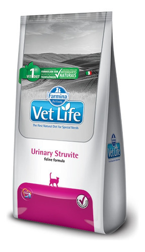 Ração Farmina Vet Life Feline Urinary Struvite 7,5 Kg