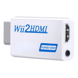 Adaptador Wii Conectar Hdmi 1080p Convertidor Audio Y Vídeo