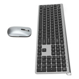 Ratón Y Teclado 2.4g Inalámbrico 108 Teclas Tamaño Completo