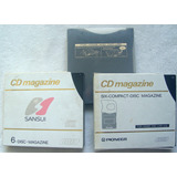 3 Magazine Box Pioneer 6 Disc Multi Cd Para Casa Ou Carro.