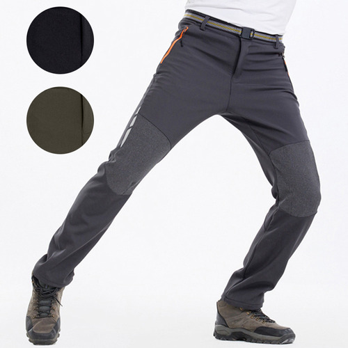 Pantalones De Senderismo Para Hombre, Con Cremallera Seca, B