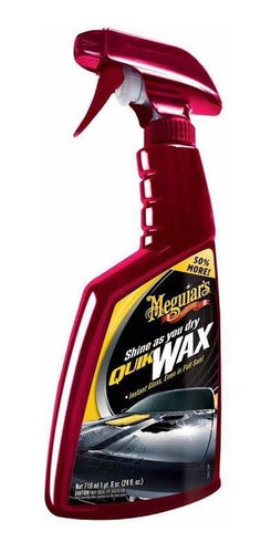 Cera Rápida En Spray Marca Meguiars, Modelo A1624, 700ml