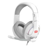 Headset Gamer Redragon Cronus Lunar White Rgb H211w-rgb