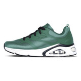 Tenis Skechers Tres Air Uno Hombre 183070grn