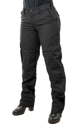 Calça Feminina Cargo Reforçada Tática Vigilante Fox Boy 