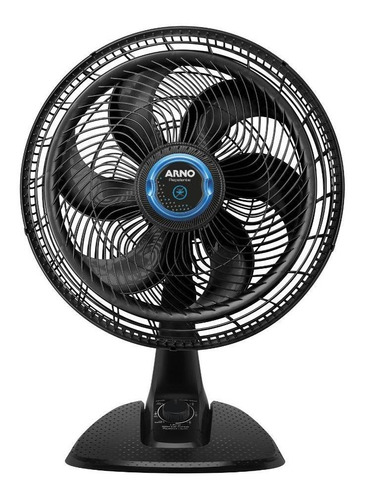 Ventilador De Mesa Arno 40cm Ultra Silence Force Repel Vd55 Cor Da Estrutura Preto Cor Das Pás Preta 220v