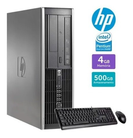 Desktop Barato Hp Compaq Dual Core 4gb Ddr3 500gb