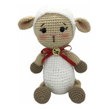 Borrego Muñeco Tejido Amigurumi Peluche Juguete Artesanal