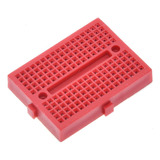 Mini Protoboard Breadboard 170 Pontos Vermelho