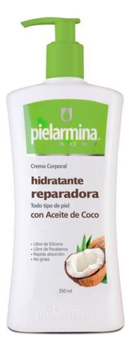 Crema Corporal Hidratante Reparadora Con Aceite De Coco 350 
