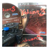 Jogo Yakuza 3 Ps3 Original Midia Fisica 