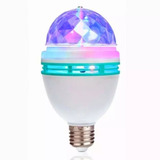 Bombillo Led Proyector Cristal Rgb Fiestas Luces Colores
