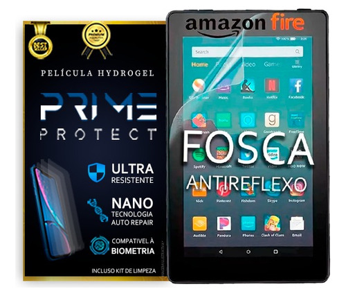 Película Hidrogel Nano Matte Fosca Tablet Amazon Fire 7 8 10