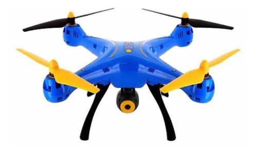 Drone Syma X8sw Con Dual Cámara Hd Blue 1 Batería