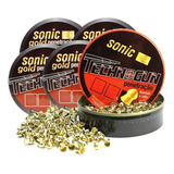 Kit 5 Latas Chumbinho Technogun Sonic Gold 5.5mm - 625und