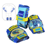 Kit Proteccion Codera Rodillera Muñequera Skate Patin Bici