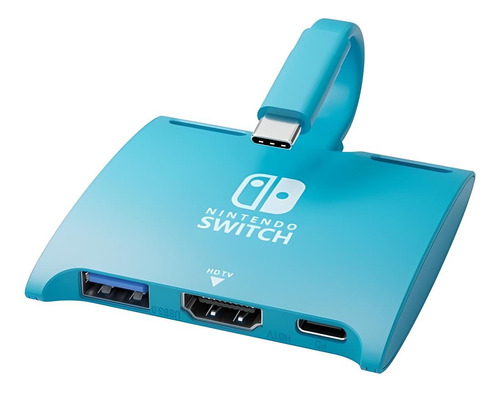 Adaptador Hub Dock Tv Para Nintendo Switch 4k 60hz Usbc Hdmi