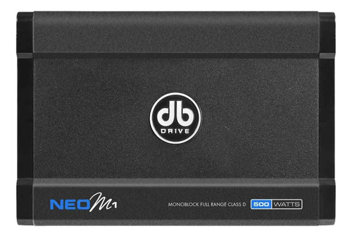 Amplificador Monoblock Db Drive Neom1 500 W Clase D 1 Canal