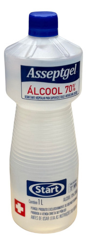 Álcool 70% Líquido 5 Litros Etílico Hidratado Bactericida