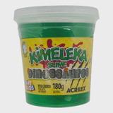 Kimeleka Slime Dinossauros Verde Art Kids 180g - Acrilex