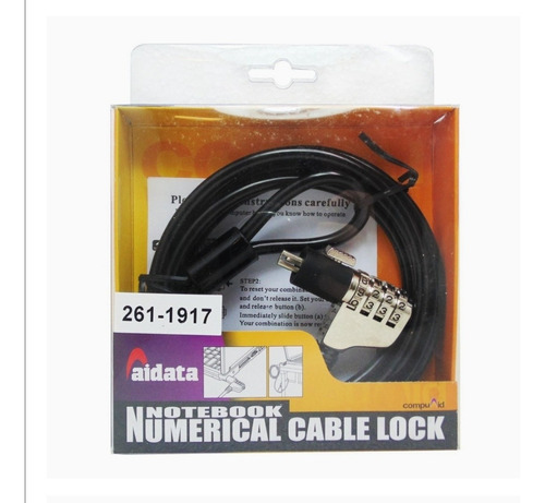 Cable Lock Para Computadores