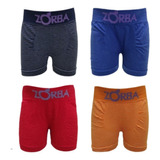 Pack X2 Boxer Niño Zorba Sin Costura Art. 112