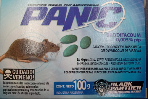 Raticida Panic Tigre