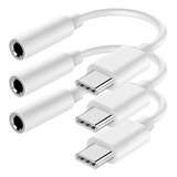 Adaptador Usb C A Conector De Auriculares De 0.138 In Para I