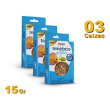 Tenébrio Desidratado Acqua P/peixes Prefere 3 Caixas C/15gr