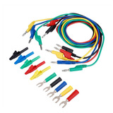 Kit De Sonda Tipo Banana De 4 Mm Para Conectar El Cable De P