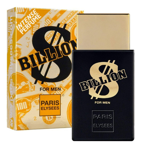 Paris Elysees Billion Dollar Eau De Toilette 100ml Masculino