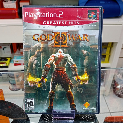 Jogo God Of War 2 Para Playstation 2 Mídia Física Original