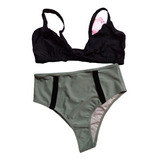 Malla Bikini Cocot Top Nudo S/armar C/vedet O Tanga  T4/100