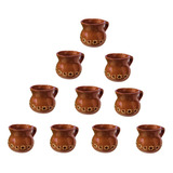 Tasa De Barro Capulineada Cafe Chocolate Atole 500ml 50pzs