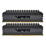 Kit Ddr4 Patriot Viper 4 Blackout 16gb (2 X 8gb) 3200mhz