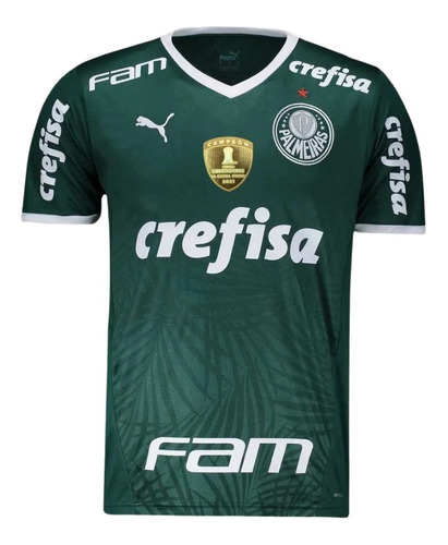 Camisa Palmeiras Oficial - Patch Libertadores + Patrocínios